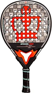 Black Crown - Pala de pádel Special MAX - Carbono 18K Aluminium - Goma Medium EVA Black - Forma lágrima - Potencia 60% y Control 40% - Jugadores avanzados y Profesionales - Peso 355-370g