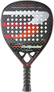 Bullpadel Vertex 03 Pro 2022, Pala de Pádel, Marco de Carbono, Forma Diamante, Negro