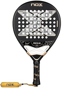 Nox AT10 Genius 18K by Agustin Tapia Pala de pádel, color negro