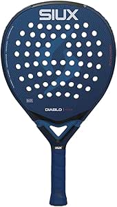 Siux - Pala de Pádel Diablo Elite 2026 Azul Polivalente Forma Redonda - Versatilidad y Control