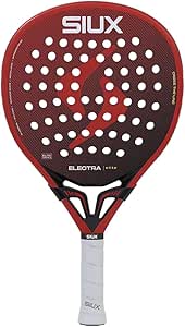 Siux - Pala de Pádel Electra Elite 2026 Roja Profesional Forma Redonda - Franco Stupaczuk