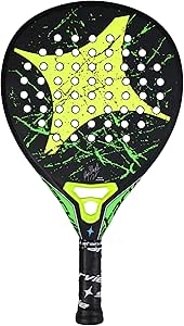 StarVie Aquila Carbon Pala de Pádel, Unisex Adulto, Amarilla, 360 gr