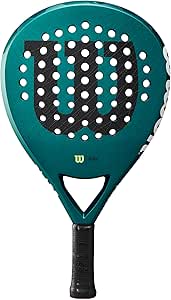Wilson Raqueta de Pádel Blade V3, Potencia Dinámica y Sensación Consistente, para una Respuesta Rápida, Proporciona Absorción Suave de Impactos y Excelente Agilidad, Color: Verde, Talla: 2