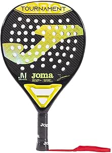 Joma Pádel Pala Juani Mieres, Negro Amarillo