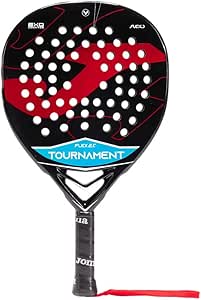 Joma Pádel Pala Tournament Flex, Negro Rojo
