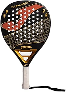 Joma Pala de pádel Tournament, Negro Oro Rojo, Talla única