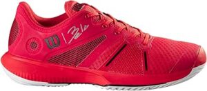 Wilson Zapatillas de pádel Bela Pro para hombre, Rojo, 11.5